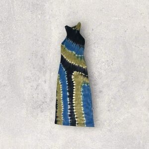 YFB | EUC IGGY RIB MIDI DRESS // SKYLINE ASTROID WASH Size XS